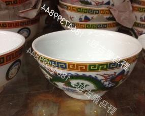 黔东南瓷类蒙古餐具